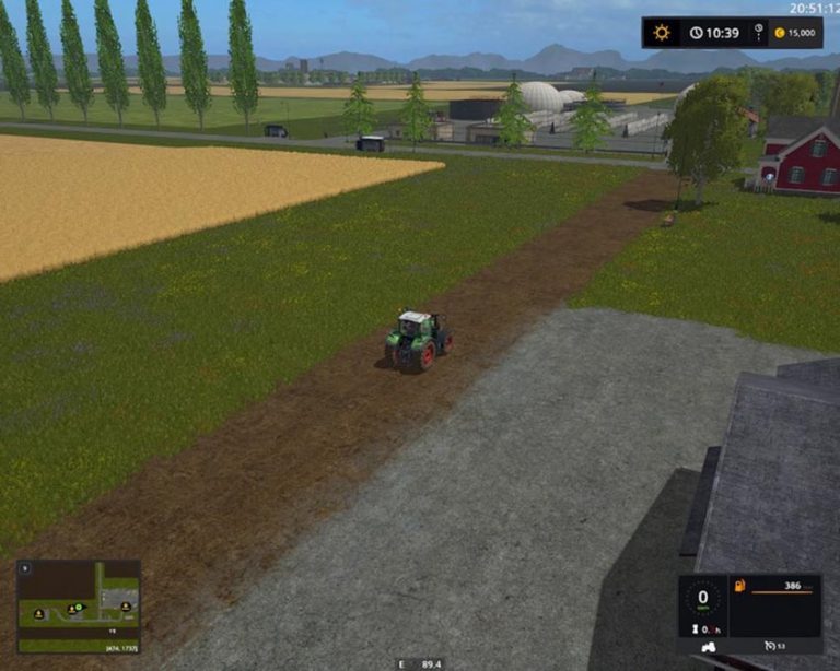 Westbridge Hills flat map V 1.3.2 [MP] FS17 mod