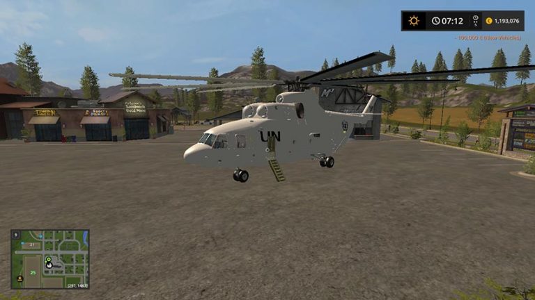 MI26 White V 1.0 [MP] – FS17 mod