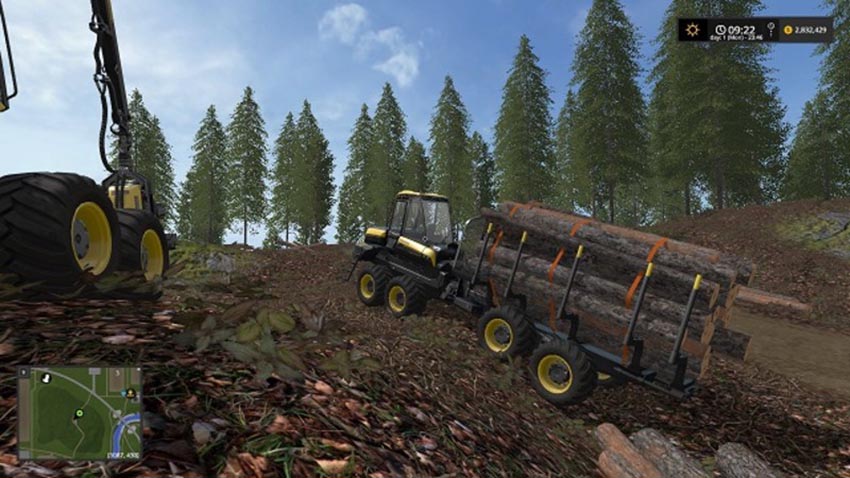Ponsse Buffalo Log Transporter V 1.0 