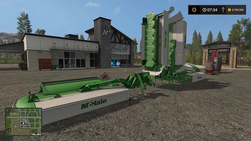 Mchale and Krone Mower pack v 1.0.0.1