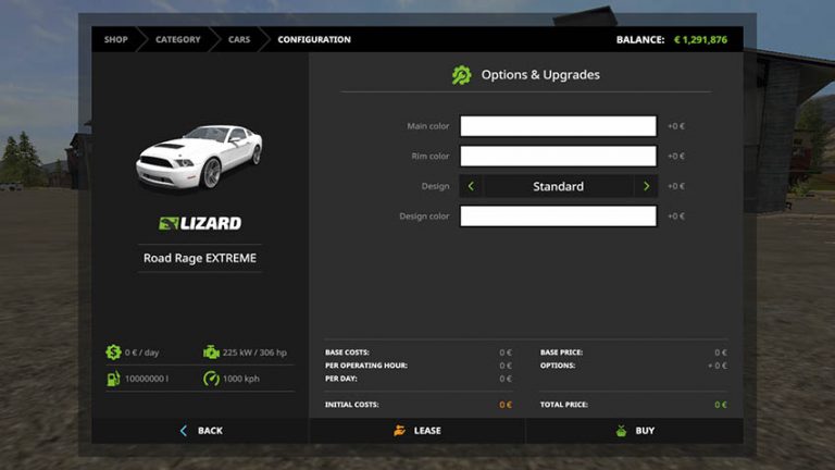 Lizard Road Rage EXTREME V 1.0 [MP] – FS17 mod