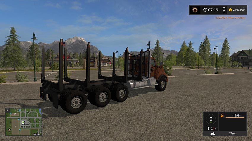 Logging Truck Fixed Bunk v 1.0