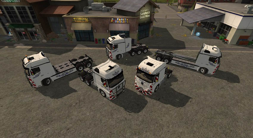 Mercedes Actros Pack V 1.0 