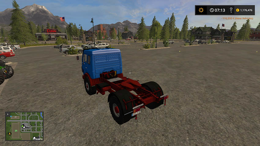 Mercedes Benz NG with tipping trailer V 1.0