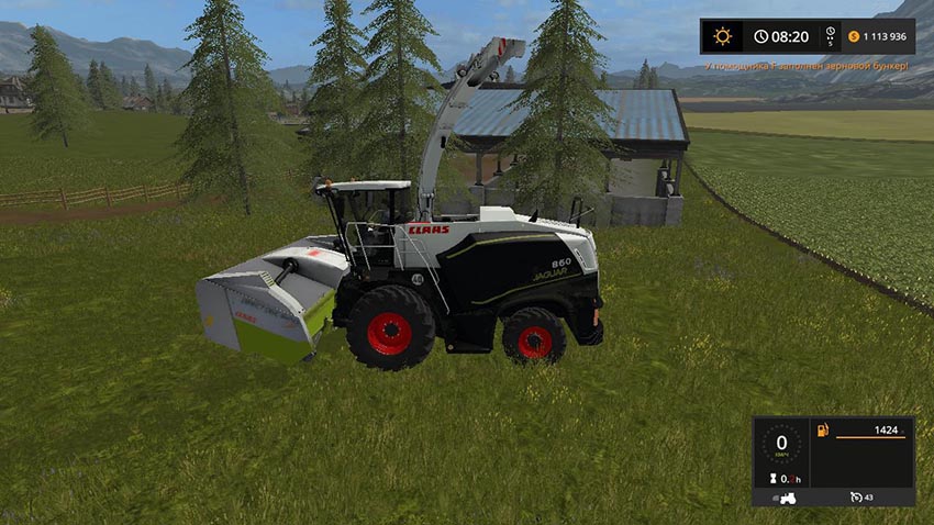 Claas Jaguar 800 Full Pack v 1.0