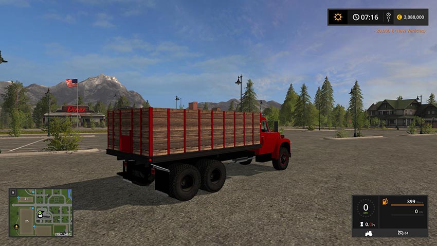 International Loadstar Grain Truck v 1.2