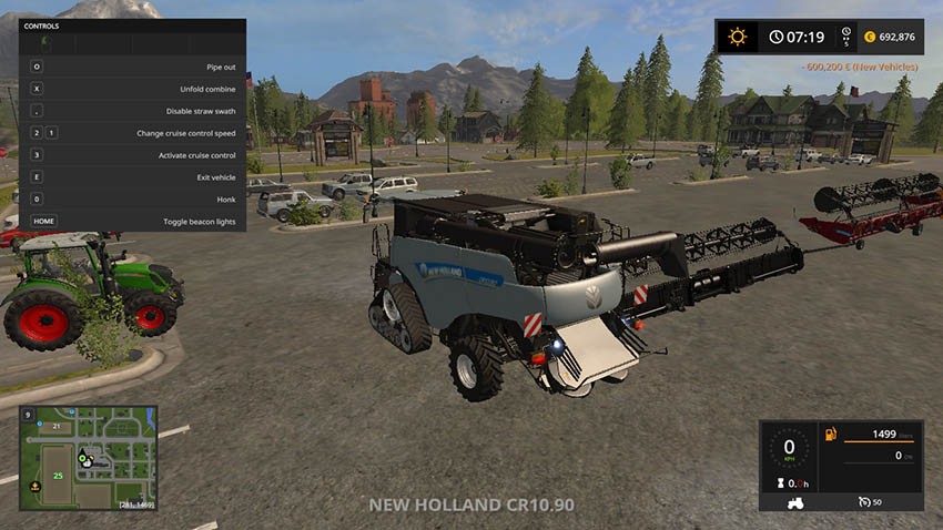 New Holland CR 10.90 Pack V 1.0.0.3