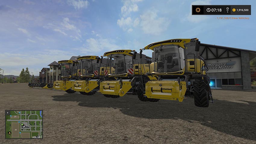 New Holland CR Extended Pack v 1.0