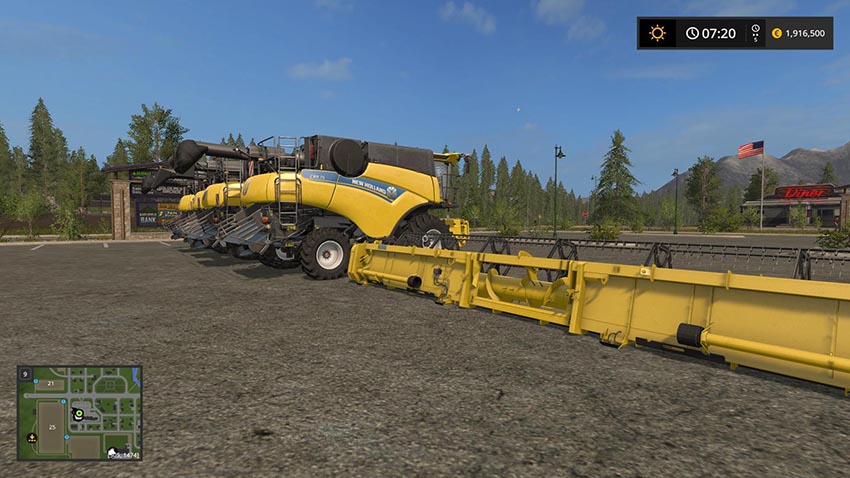 New Holland CR Extended Pack v 1.0