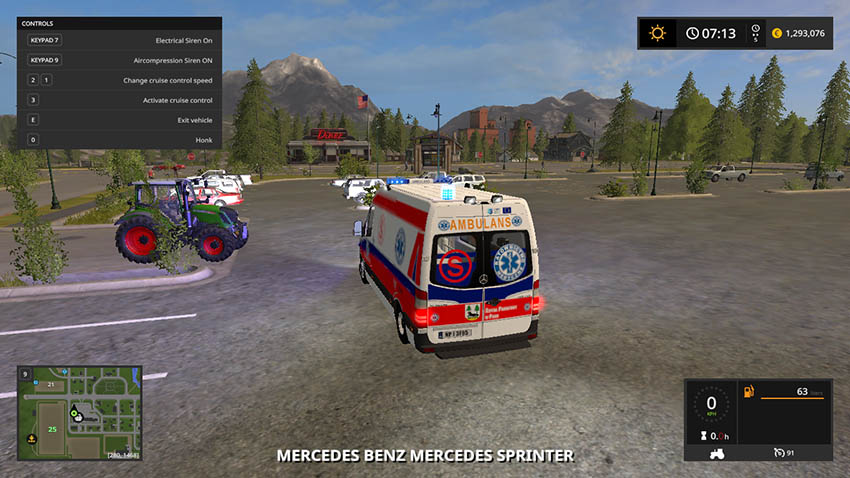 Poland Ambulance MB Sprinter v 1.0