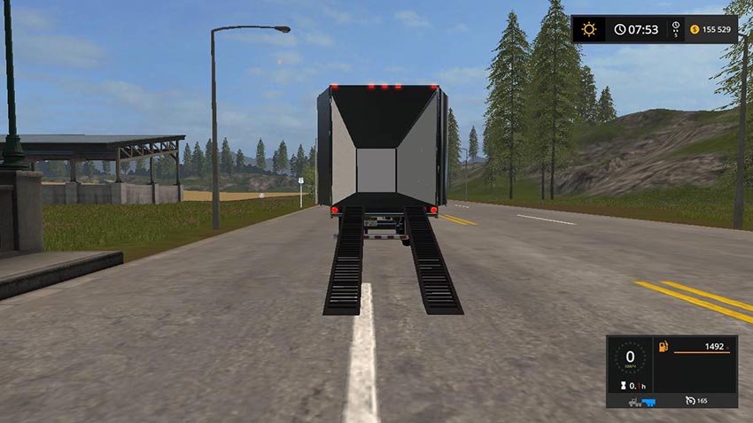 Walmart Peterbilt and Trailer v 1.0