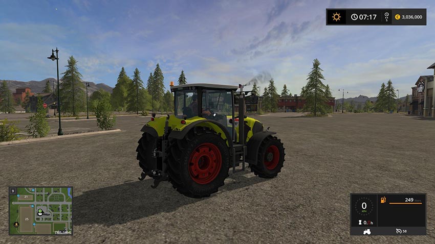 CLAAS Arion 650F v 1.0