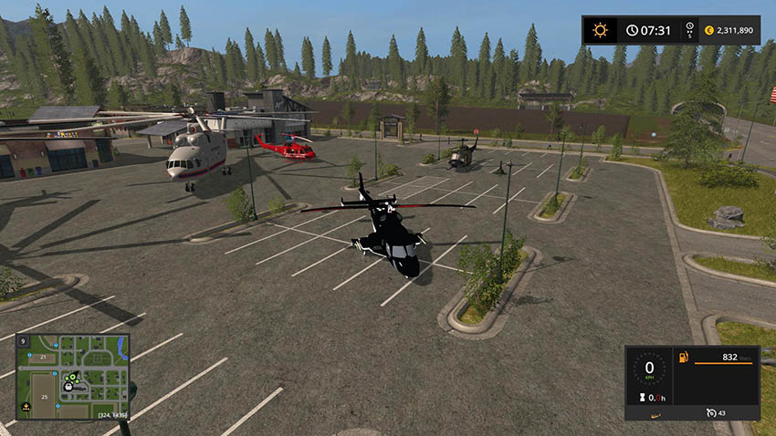 Helicopters Pack v 1.0