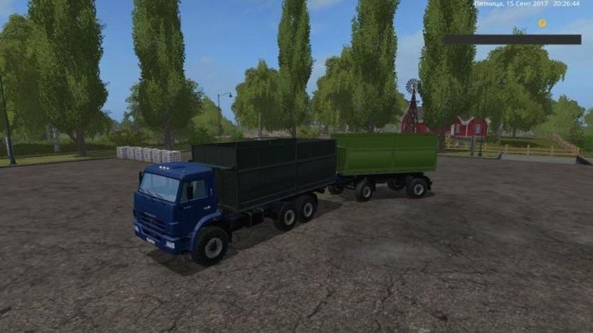 Kamaz 68900R and trailer V 1.1 