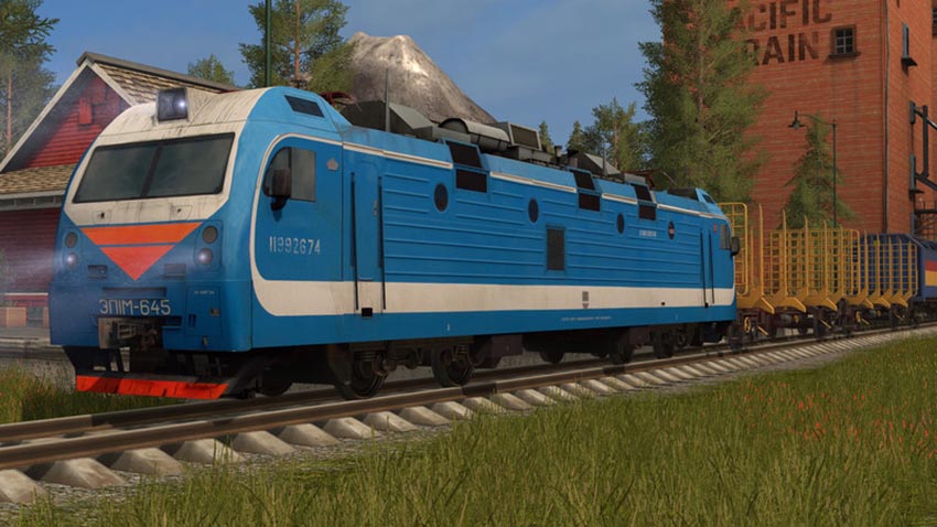 New electric locomotive v 1.0 