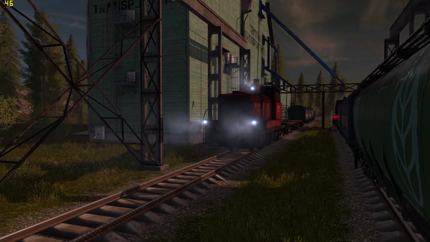New train with animated cockpit and new sound V 1.0