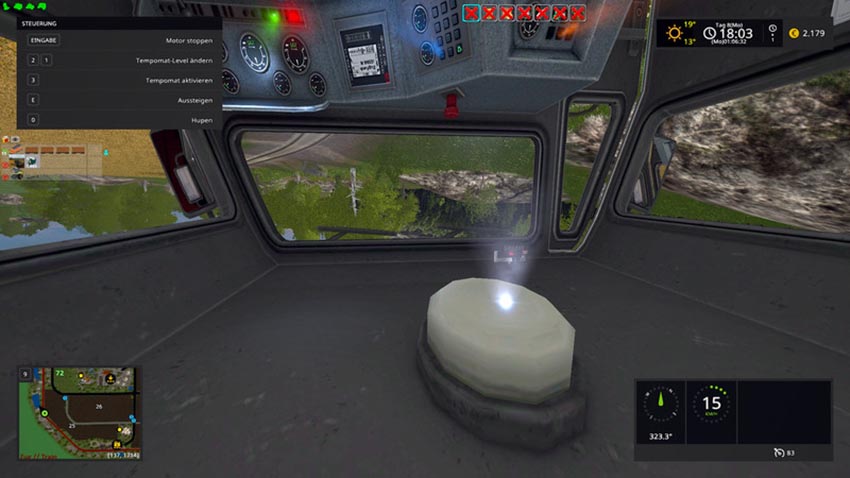 New train with animated cockpit and new sound V 1.0