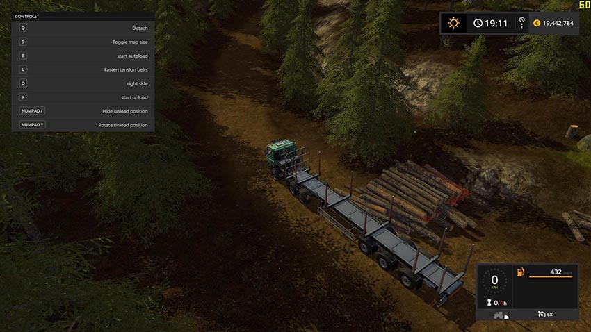 Fliegl Timber Runner Wide With Autoload v 1.1