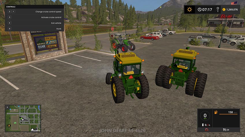 JD 20 series 2wd TRACTOR v 1.0