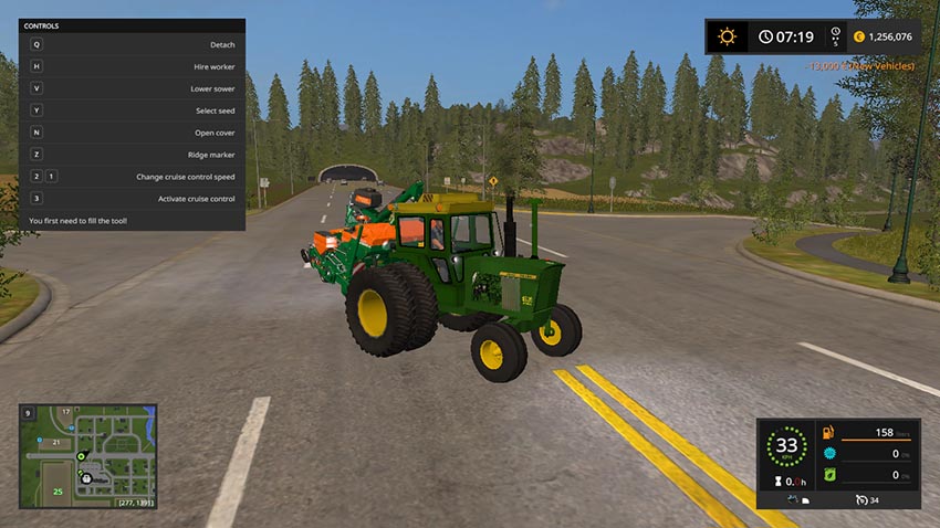 JD 20 series 2wd TRACTOR v 1.0