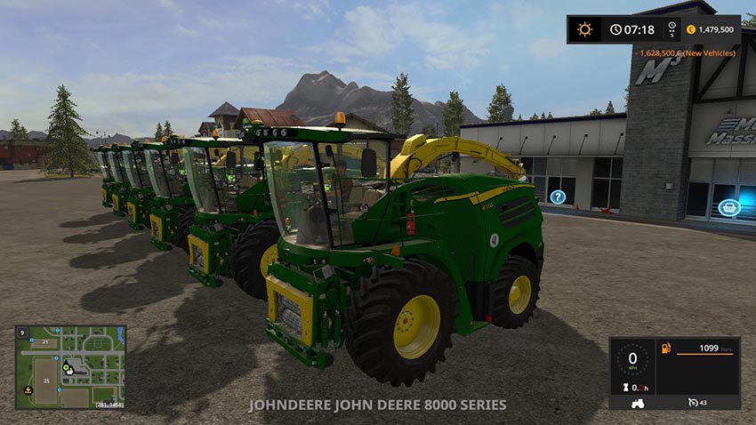 John Deere 8000 Finale Pack v 4.0