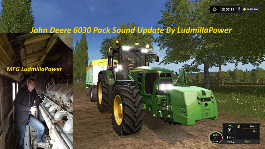 John Deere 6030 Pack Sound V 1.0 
