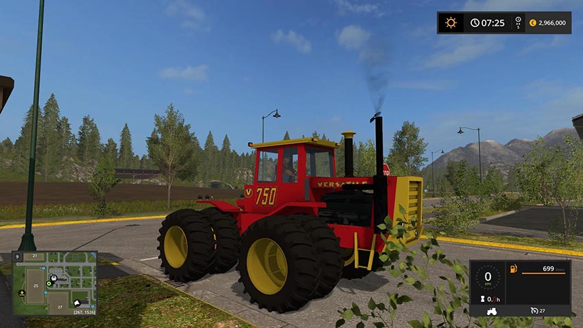 Versatile 6cyl Articulated 4WD TRACTOR v 1.0