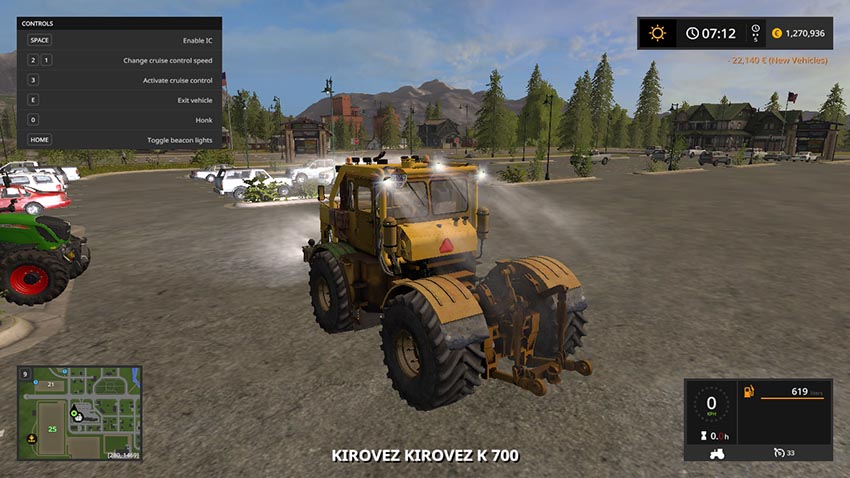 Kirovets K700A Alt v 1.0