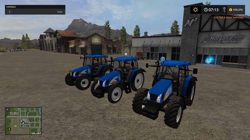 New Holland T5070 v 2.0