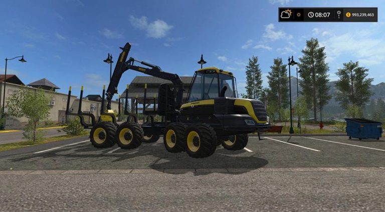 Ponsse Elephant Forwarder v 1.0 – FS17 mod