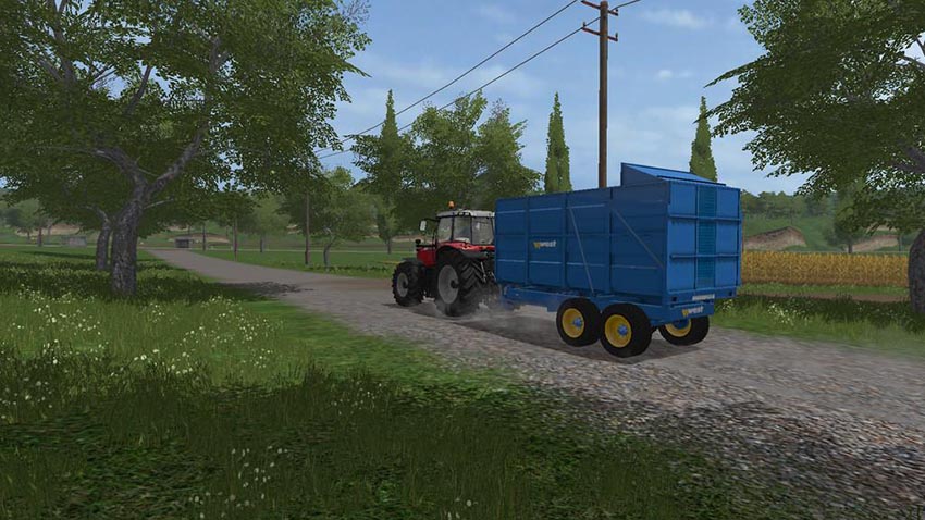 West 10t Silage Trailer v 1.1