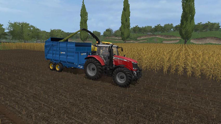 West 10t Silage Trailer v 1.1