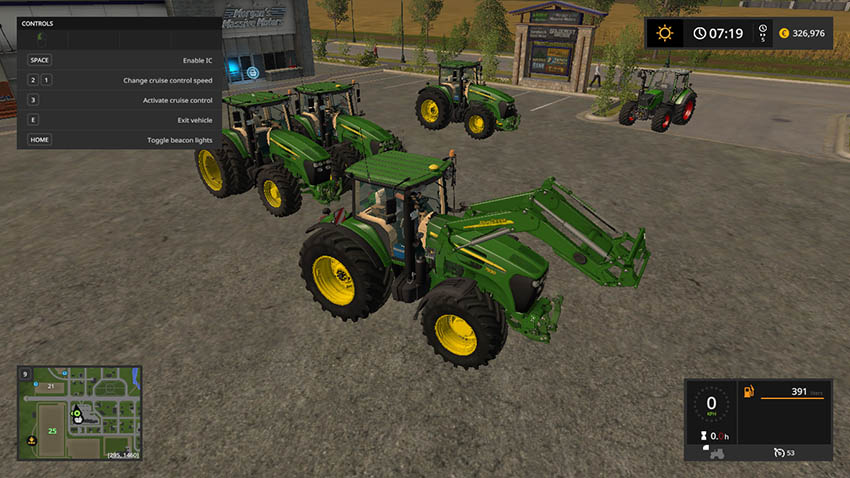 JOHN DEERE 7030 SERIE