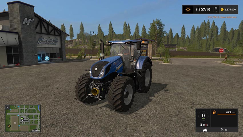 New Holland T7 HD Series v 1.0