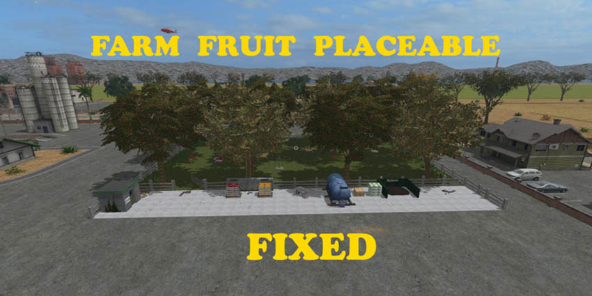 Placeable Farm Fruit V 1.0 