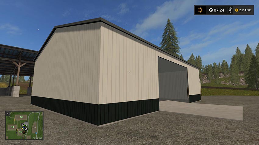 fs13 placeable shed