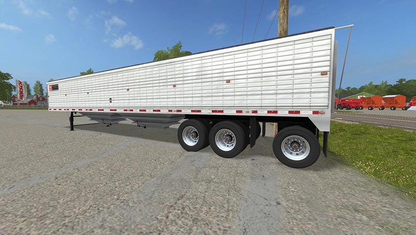 Wilson Belly Dump Tag Axle 50 Grain Trailer v 1.0 | LS2017.com