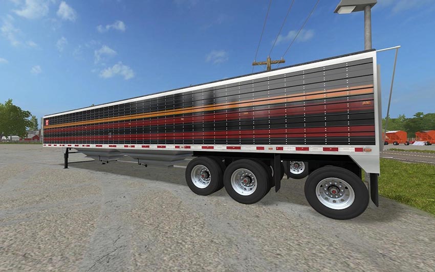 Wilson Belly Dump Tag Axle 50 Grain Trailer v 1.0