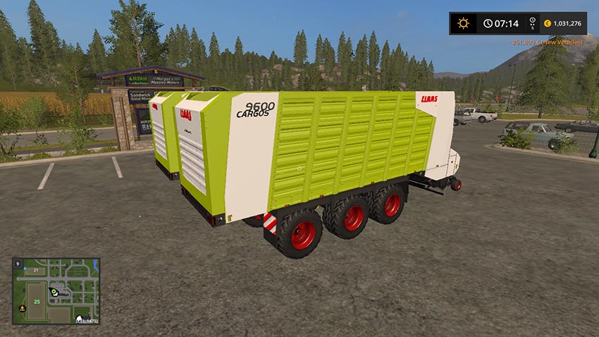Claas Cargos 9600 v 1.0