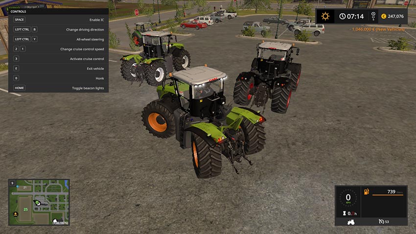 Claas Xerion 4000–5000 DH v 1.0