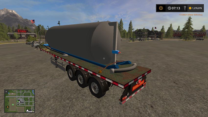 Fuel Trailer Flatbed v 1.0