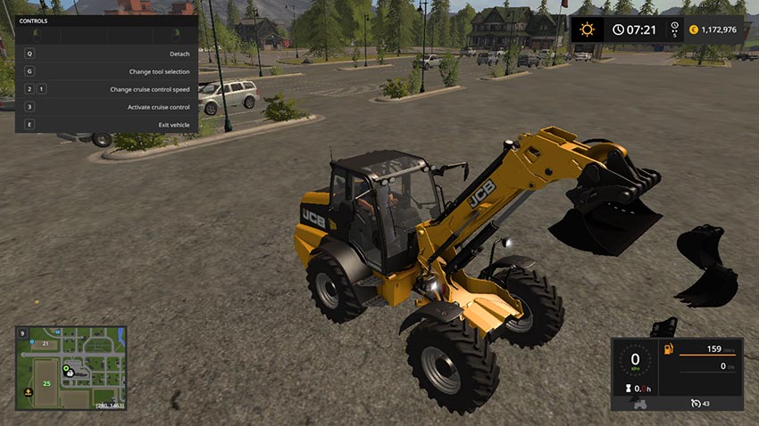 JCB TRACTOPELLE 4CX Tractors final