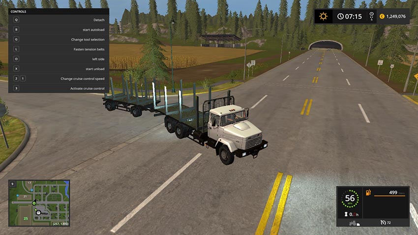 Kraz 6233 M6 Log truck v 1.0