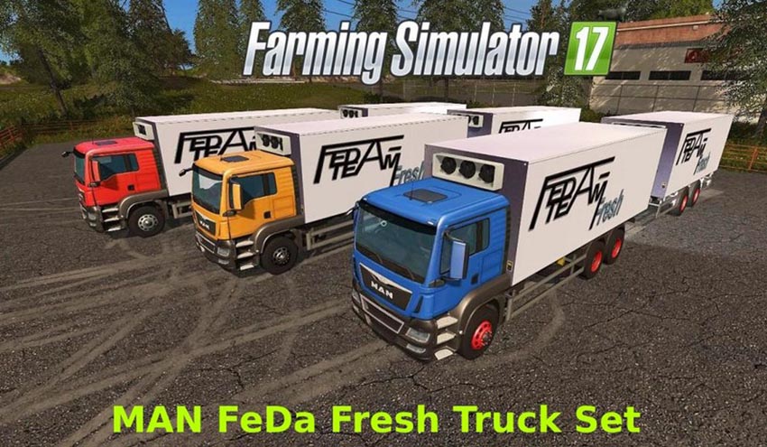 MAN FeDa Fresh Truck Pack V 1.0
