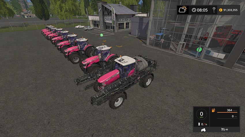 MF update with Race for Life Pink v 1.0