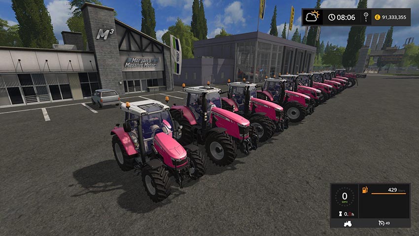 MF update with Race for Life Pink v 1.0