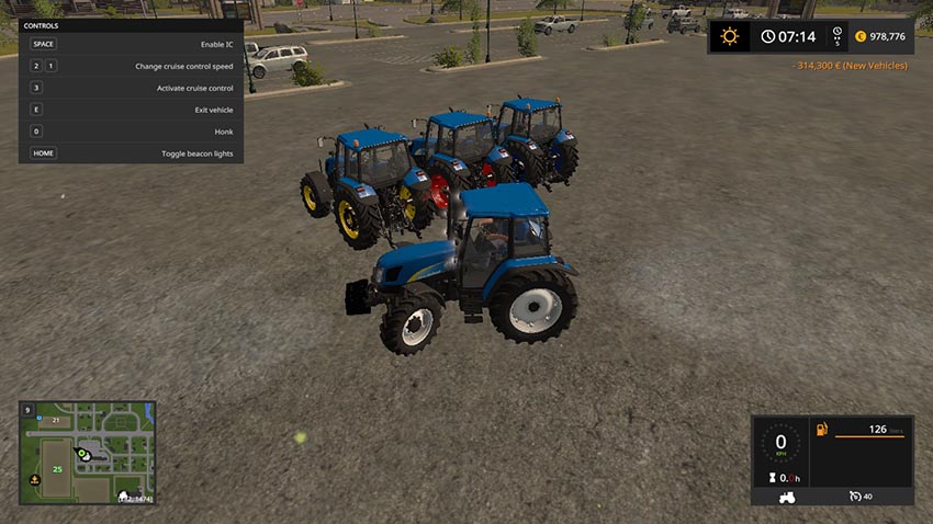 New Holland T5000 v 1.0