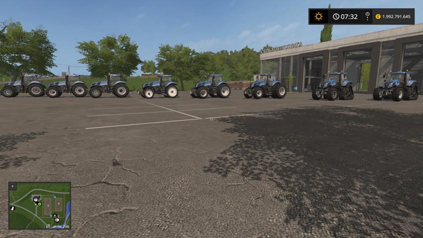 New Holland T8 Tuning v 1.2 