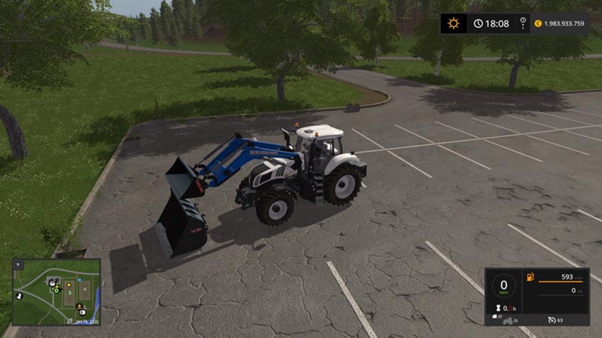 New Holland T8 Tuning v 1.2 