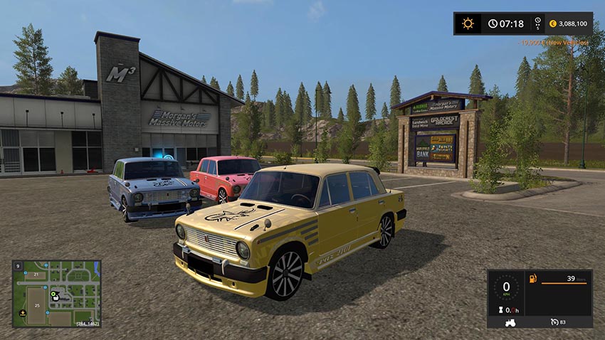 VAZ 2108 V2.0 »  - FS19, FS17, ETS 2 mods